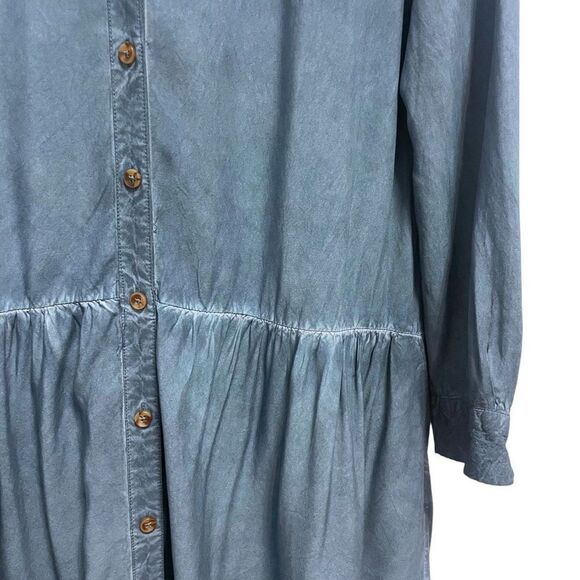 Anthropologie Pilcro Kimberly Tiered Midi Dress - Picture 6 of 10